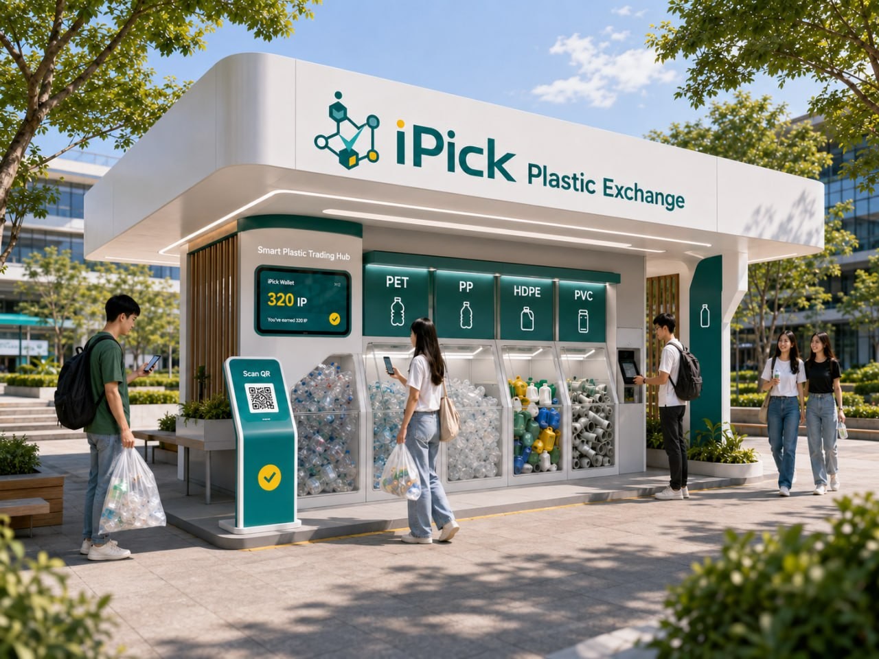 iPICK PEX 플라스틱 자원 거래 허브